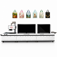 Impresora de Bolsas No Tejidas Multimaterial BNM WFBD01, Equipo de Impresión UV para la Industria de Regalos Publicitarios, con Certificación CE e ISO, para Exportación