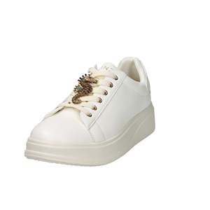 Sneakers Morbide da Donna Cinzia TR24132 Beige con Plateau, Scarpe Trendy - Product Image 1