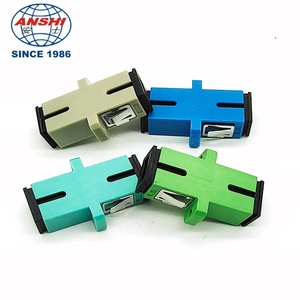 Anshi Chất lượng cao duy nhất chế độ (SM) sợi <span class=keywords><strong>Coupler</strong></span> <span class=keywords><strong>SC</strong></span> sợi quang Adapter kết nối - Product Image 2