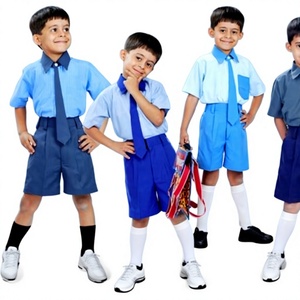 Uniforme Escolar de Tela Suave 100% Algodón de Alta Calidad CEEMEE para Niños y Niñas con Logotipo Personalizado ODM - Product Image 2