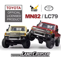 Coche RC MN82 Escala 1/12 Completa 2.4G Vehículo Todoterreno de Escalada con Control Remoto Modelo de Simulación Retro Juguetes de Regalo