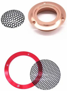 Siêu mịn 0.2mm 0.5mm 0.8mm nhôm dày lỗ nhỏ đục lỗ kim loại lưới màn hình dịch vụ cắt cho bộ lọc - Product Image 3