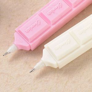 Cheapest Creative Chocolate Cartoon Simulation Food Plastic Ballpoint <b>Pen</b> With Writing in Blue or Black Ink for Student Gift - Product Image 2