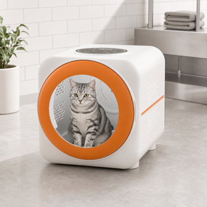 Armoire de séchage intelligente pour animaux de compagnie (chats et chiens), moteur silencieux sans balais, chaleur régulée, purification de l'<span class=keywords><strong>air</strong></span> ionisé - Product Image 1