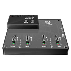 4 отсека инструмент Бесплатная USB 3,2 Gen2 NVMe M.2 SSD док-станция клоновый Дубликатор 10 Гбит/с Твердотельный накопитель док-станция для компьютерной техники - Product Image 1