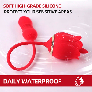 Người bán hàng tốt nhất doruila bí ẩn trêu ghẹo chăm sóc sức khỏe góc 3 lưỡi liếm & 12 cơ thể phù hợp với thrusting dildo Vibrator hoa cho tình yêu món quà - Product Image 6