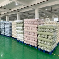 Tissu en microfibre tissé uni à impression numérique 5D, 100 % polyester, poids moyen, haute définition, lavable et durable, prix usine abordable