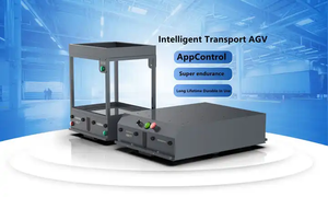 Lefelwel AGV50 Robot logistique de haute qualité à bas prix <span class=keywords><strong>AGV</strong></span> 50KG Capacité de charge Véhicule de guidage automatisé - Product Image 6