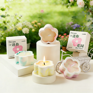 Dream Or Mini Garden Scented <b>Candles</b> Flower Shape Birthday <b>Gift</b> For Living Room Bedroom - Product Image 4