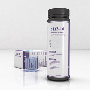 LYZ Urinanalyse Klasse II <span class=keywords><strong>In</strong></span>-<span class=keywords><strong>Vitro</strong></span>-Diagnostik IVD Testkits LYZZ-14 Parameter Urin-Kalzium-Mikroalbumin-Teststreifen - Product Image 3