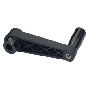<strong>Black</strong> Nylon PLASTIC Folding Crank Handle with Round and <strong>square</strong> Hole - Product Image 4