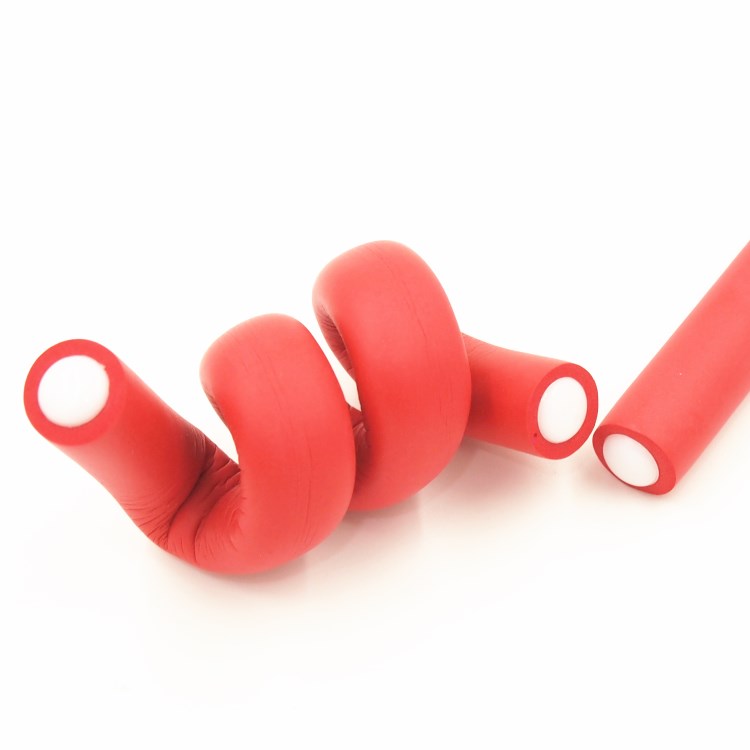 6 шт. 12 мм Твист-гибкие стержни гибкие резиновые твист FLEX стержни гибкие бигуди для волос