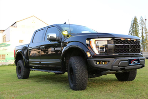 Kit de carrosserie pour FORD F150 2015-2020 à <span class=keywords><strong>2022</strong></span>, kit de conversion style F150 Raptor avec pare-chocs, phares LED, feux arrière, marchepieds latéraux - Product Image 5