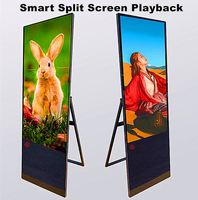 Venta Directa de Fábrica, Nuevo Diseño, Pantalla Táctil LCD Android de 50 Pulgadas, Señalización Digital IP65 con Animación para Centros Comerciales y Comercios Minoristas