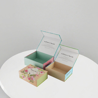 Eco Friendly Art Paper Drawer Style Box for Cosmetic Packaging