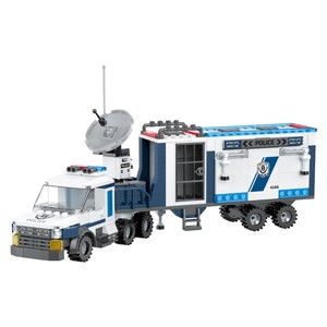 COGO 406 pièces système de commandement mobile de <span class=keywords><strong>police</strong></span> bloc de construction éducatif assembler des blocs jouets - Product Image 2