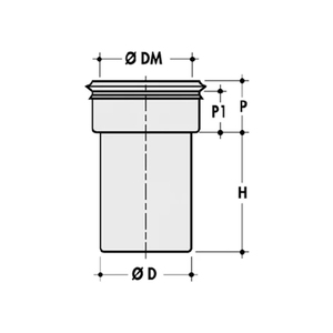 Manguito recto de alta presión Accesorios de 110 Ø Acero al carbono mecanizado Acero inoxidable Zinc Hierro Técnica de forja Agua - Product Image 3