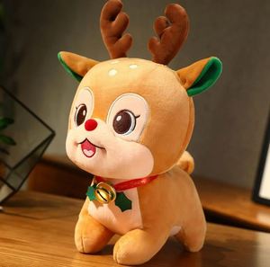Muñeco de Peluche de Papá Noel Navideño al por Mayor, Juguete de Peluche de Reno, Adorable Juguete de Peluche de Capibara Navideño - Product Image 6