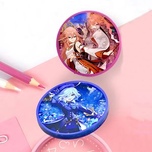 Customized Double Layer Acrylic Coaster Cute Cartoon Anime Acrylic Quicksand Coaster Custom <b>Photo</b> Square Acrylic Coaster <b>Holder</b> - Product Image 1