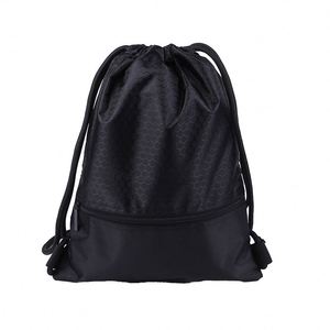 Custom Printed Logo Washable Colorfast Fade-Resistant Gift Polyester <b>Drawstring</b> <b>Bag</b> for Festivals - Product Image 3