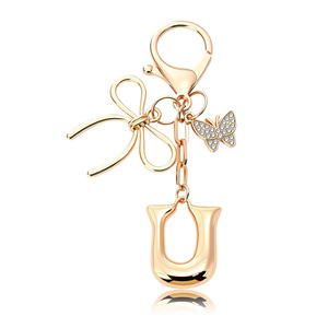 พวงกุญแจโลหะผสมสังกะสีน้ำหนักเบาคุณภาพสูงแบบกำหนดเอง รูปทรงตัวอักษร 3 มิติ สำหรับสินค้าส่งเสริมการขาย - Product Image 6