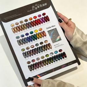 dudu Miss 28 Couleurs Mystic Castle Magnetic Cat Eye Gel Set, Gel à ongles UV LED Soak-off avec nuancier pour la vente en gros aux salons - Product Image 4