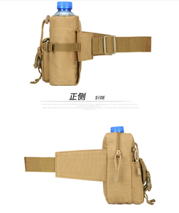 WB02 Venta al por mayor de fábrica: Riñonera táctica Molle para senderismo y running, bolsa de cintura para teléfono móvil, cinturón deportivo. - Product Image 6