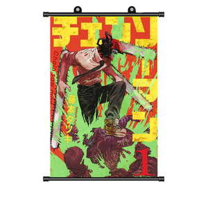 Affiche d'art d'anime <span class=keywords><strong>Chainsaw</strong></span> <span class=keywords><strong>Man</strong></span>, grand format, finition mate, décoration murale mystique en toile - Product Image 5