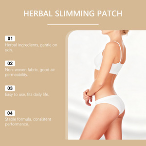 Patchs de Soin Herbal Feuille de <span class=keywords><strong>Momiji</strong></span> et Absinthe Amincissants, Ajustables au Corps, Portables, pour Soin Quotidien, Légers - Product Image 4
