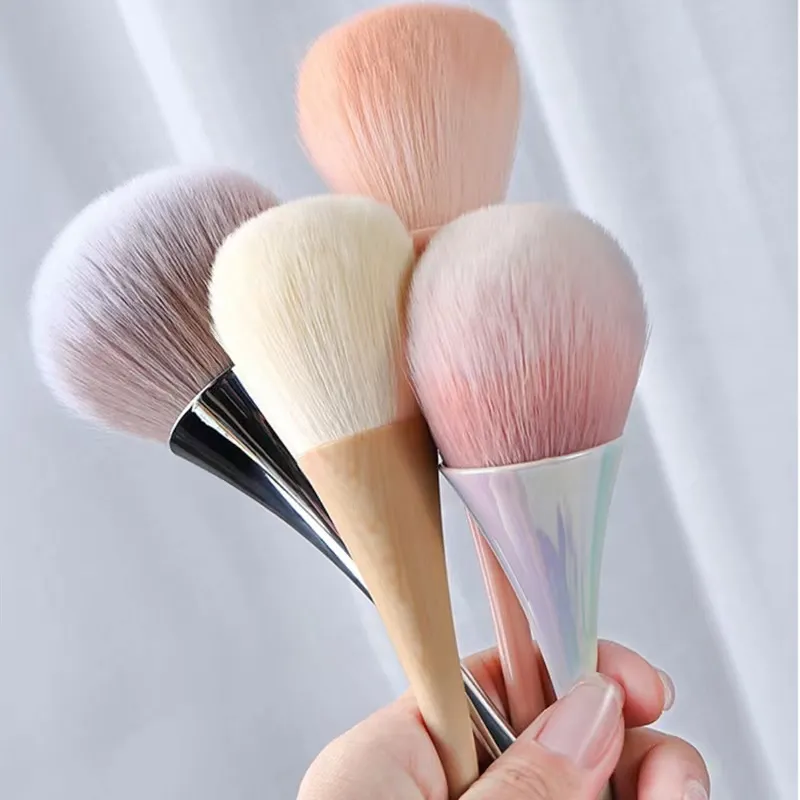 fashion style Long Handle Large Nail Art Dust Brush Powder Remove Cleaning Brush