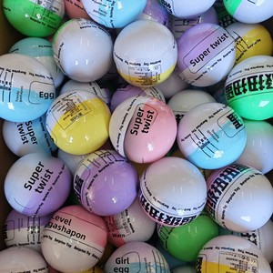 Pellicola Colorata in Plastica da 100mm di Nuova Tendenza per Macchina Gioco Uova Colorate da 10cm, Scatola a Sorpresa Regalo Unisex per Età 5-7 Anni - Product Image 5