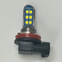 Feux de brouillard laser à brancher, puce 3030, lumière blanche/lumière dorée/lumière lime, H7/9005/9006/H11, phares LED 12V-60V