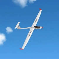 Volantex ASW28 759-1 Envergure de 2600 mm Moteur brushless 30A ESC Fuselage en plastique EPO FPV Télécommande RC Planeur