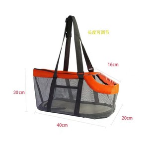 Breathable Mesh <b>Pet</b> Tote Bag Foldable Portable Cat Dog <b>Carrier</b> Bag Lightweight Waterproof <b>Pet</b> Travel Handbag Custom Logo - Product Image 3