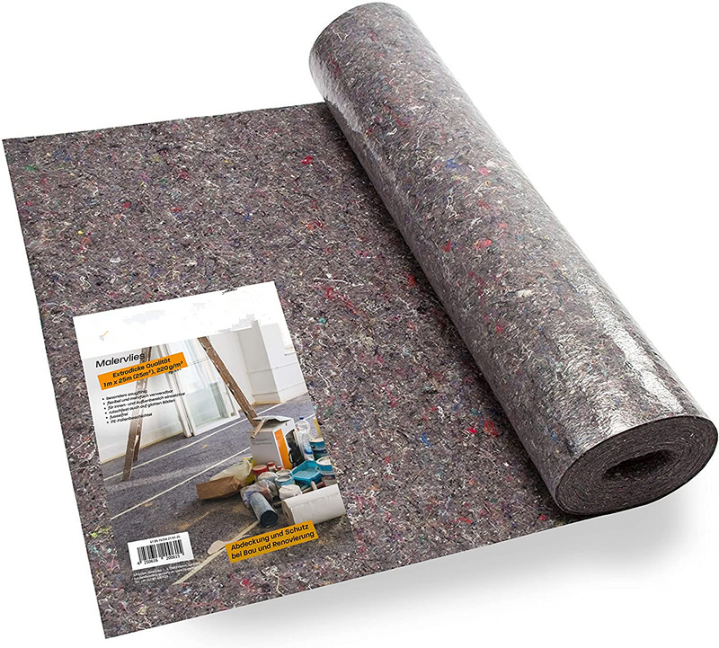 Полиэтиленовый нескользящий защитный коврик для рисования, флисовый чехол для защиты поверхности