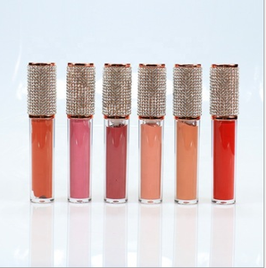 ลิปกลอสเนื้อฉ่ำวาว สีสวยสดใส ติดทนนาน กันน้ำ ไม่ติดแก้ว ไม่มีโลโก้ - Product Image 5