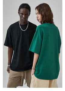 เสื้อยืด<span class=keywords><strong>ผู้ชาย</strong></span>สั่งทำขายส่ง ผ้าฝ้าย 100% ทรงโอเวอร์ไซส์ น้ำหนัก 275 กรัม เสื้อยืดคอกลมสำหรับผู้ชาย - Product Image 2