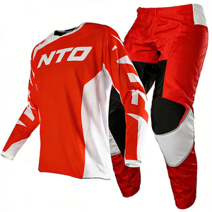 Combinaison de motocross à séchage rapide et respirante, ensemble maillot et pantalon MX, impression par sublimation personnalisée, équipement de conduite tout-terrain pour moto, VTT et quad - Product Image 5