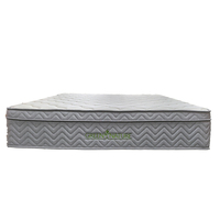 Matelas orthopédique à ressorts ensachés, enroulable sous vide, 14 pouces, 12 pouces, pour lits Queen et King Size, prix de gros