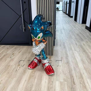Estatua <span class=keywords><strong>de</strong></span> Anime <span class=keywords><strong>de</strong></span> Alta Calidad, Figura Grande <span class=keywords><strong>de</strong></span> <span class=keywords><strong>Sonic</strong></span> Cromada, Escultura <span class=keywords><strong>de</strong></span> Mascota <span class=keywords><strong>de</strong></span> Erizo <span class=keywords><strong>de</strong></span> Tamaño Real, Escultura Pop Art <span class=keywords><strong>de</strong></span> <span class=keywords><strong>Sonic</strong></span> - Product Image 3