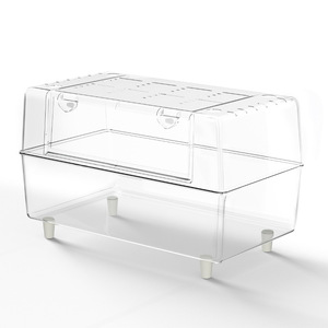 Cage pour <span class=keywords><strong>hamster</strong></span> Jesse, transparente en acrylique, économique, extra-large, villa de luxe, 50 cm, pour <span class=keywords><strong>hamster</strong></span> doré, maison spéciale rectangulaire - Product Image 1