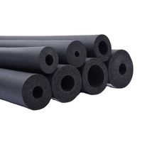 Feuille d'isolation en mousse PVC/NBR pour tuyaux, entrepôts industriels, isolation thermique avec caractéristiques ignifuges