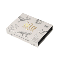 Caja de Cartón Magnética Portátil al por Mayor para Cosméticos y Perfumes, Caja de Papel Rígido Personalizada con Tapa Magnética y Esponja Ecológica
