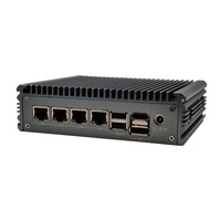 Mini PC HONGIPTC NF2DH-4L 4 ports 2,5 Gigabit LAN avec processeur J6412 N100, routeur logiciel, serveur NAS, pare-feu et VPN