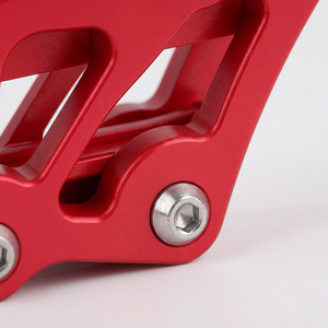 Protège-guides-chaîne CNC anodisé rouge, fixation directe pour <span class=keywords><strong>Honda</strong></span> CRF250R 450R CRF250X 450X, moto tout-terrain - Product Image 3