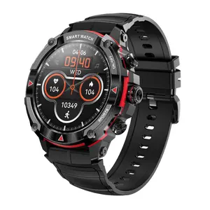 1.39INCH Rugged Sports Watch Y8 Round Touch Screen Battery 400MAH Smartwatch BT Calling Blood Oxygen Monitor Wristwatch