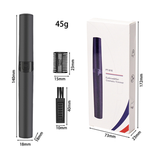 Rasoio elettrico per sopracciglia indolore rasoio per capelli da uomo con lama risciacquabile per barba e <span class=keywords><strong>collo</strong></span> - Product Image 6