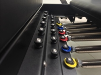 Equipo de Pilates Clásico de Madera de Roble con Acabado Pintado en Negro para Entrenamiento de Core y Pilates, Suministro de Fábrica