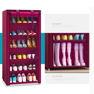 Customized Multi Layer Shoe Rack Floor Standing Stackable Shoe Rack Cabinet Multifunctional Adjustable Shoe Storage Rack - Product Image 4