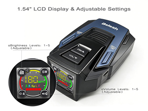Rilevatore Radar Auto USA 2026 con Display LCD, Allarmi Auto, Rilevatore Radar Laser Banda X <span class=keywords><strong>K</strong></span> <span class=keywords><strong>Ka</strong></span> VG-2 RX85 - Product Image 2